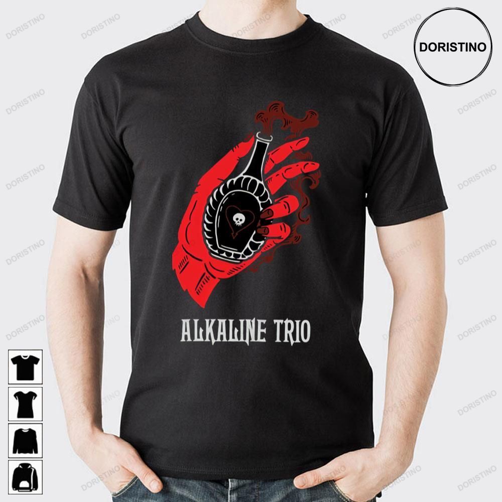 Red Hand Alkaline Trio Doristino Trending Style