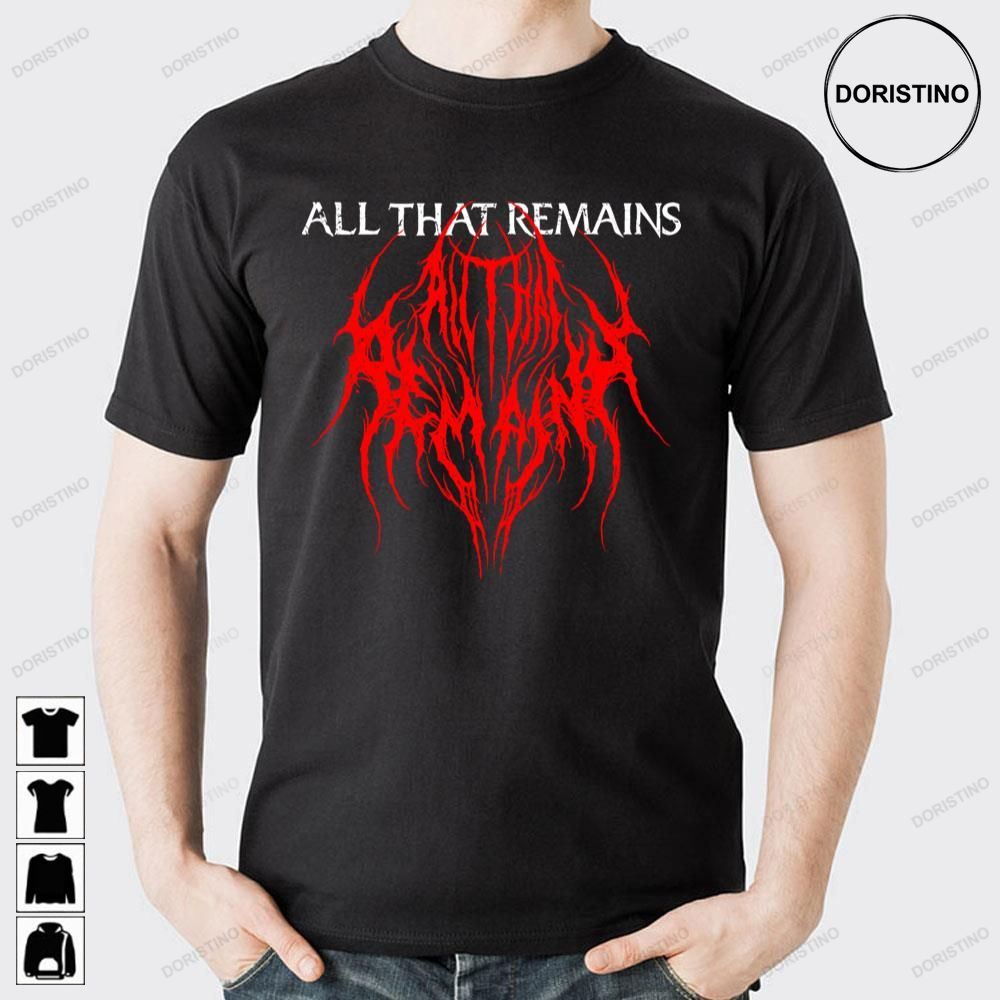 Red Metal All That Remains Doristino Limited Edition T-shirts