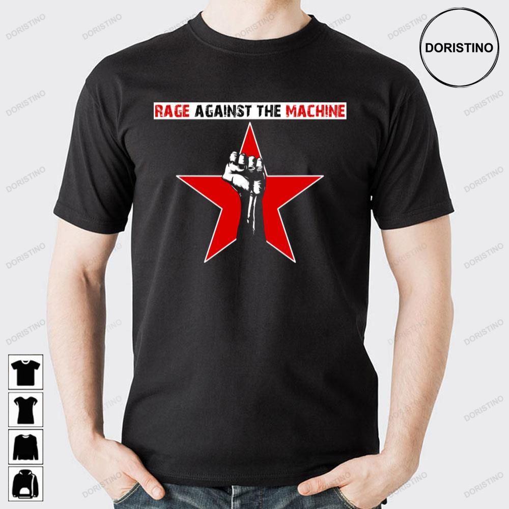 Red Star National Resistance Race Against The Machine Doristino Limited Edition T-shirts