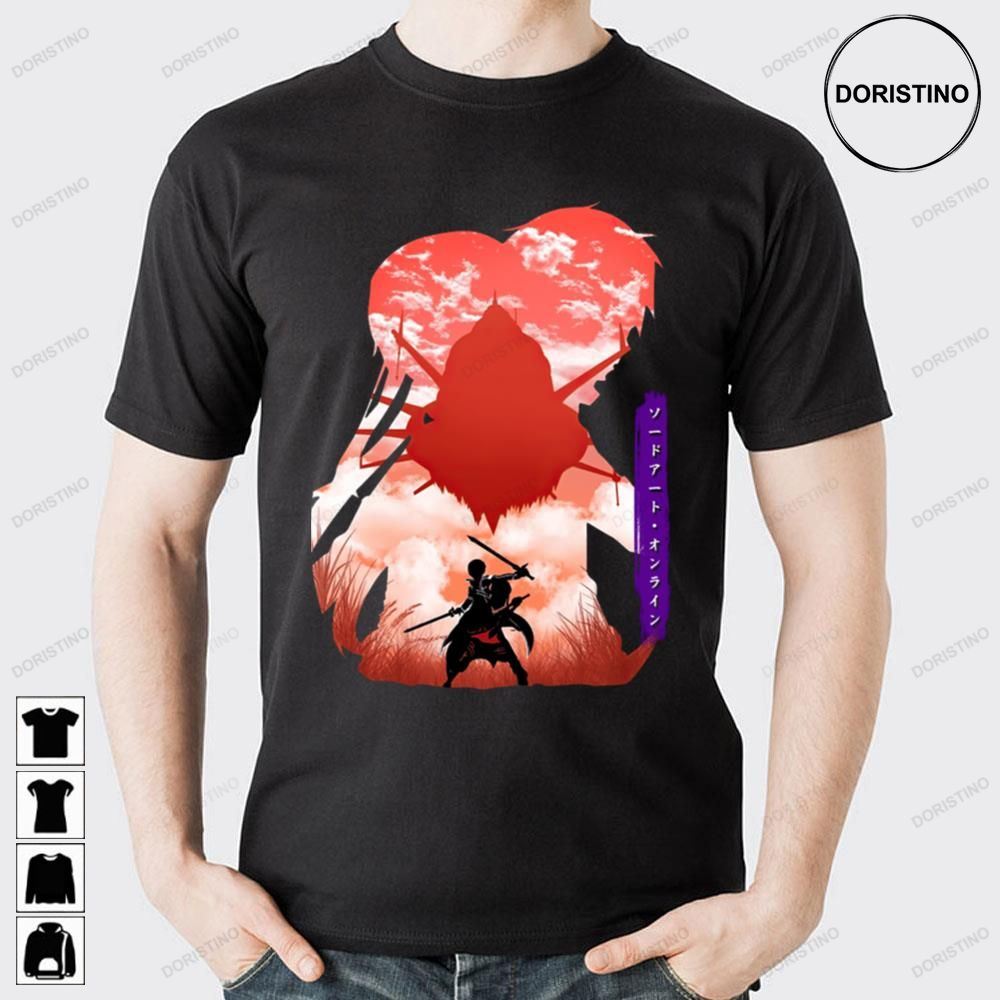 Red Style Sword Art Online Doristino Awesome Shirts