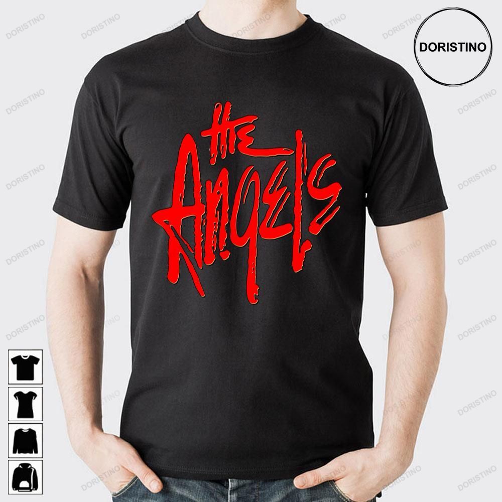 Red Text The Angels Doristino Trending Style