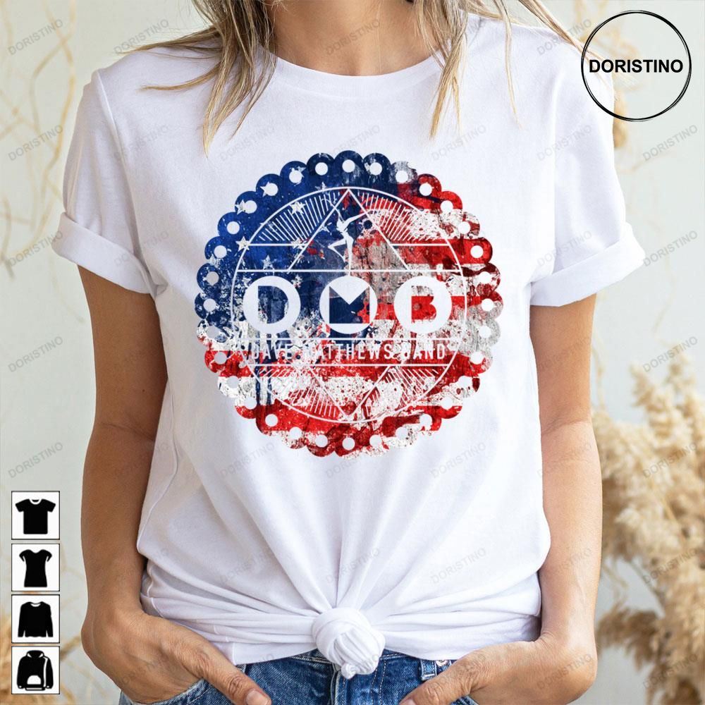 Retro Art American Flag Dave Matthews Band Doristino Awesome Shirts