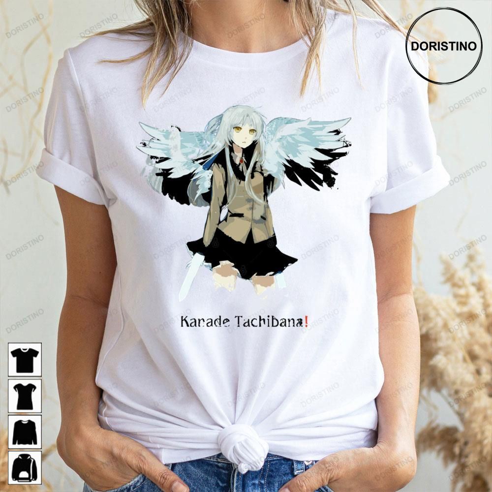 Retro Art Angle Karade Tachibana Angel Beats Doristino Awesome Shirts