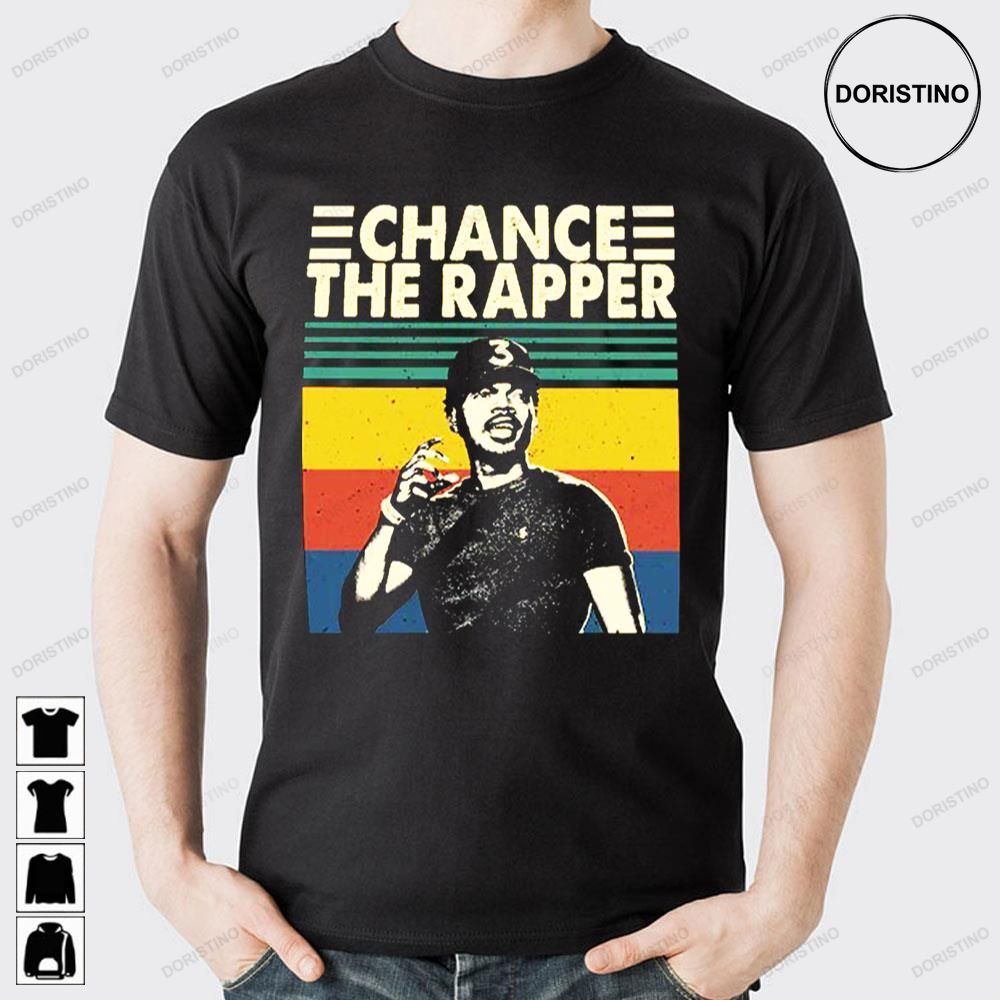 Retro Art Color Chance The Rapper Doristino Trending Style