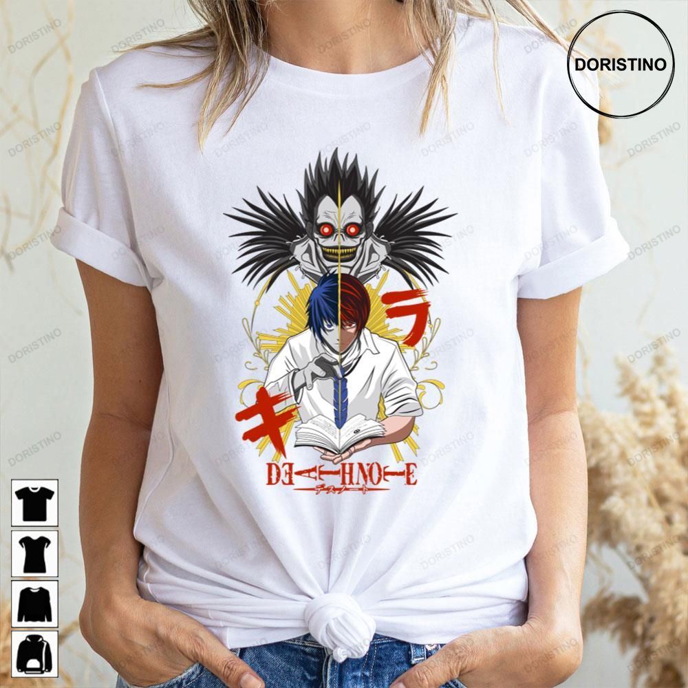 Retro Art Death Note Doristino Limited Edition T-shirts