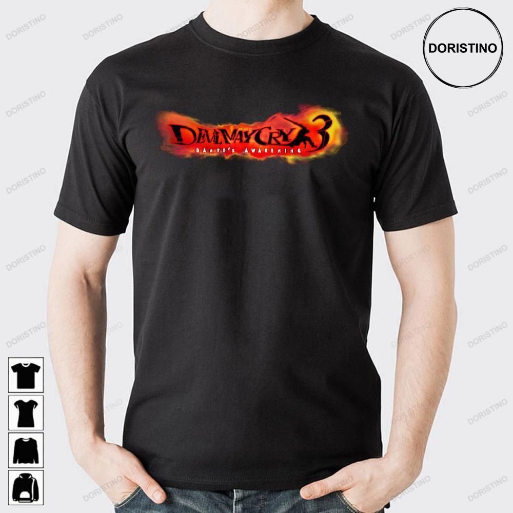 Retro Art Devil May Cry Logo Doristino Limited Edition T-shirts
