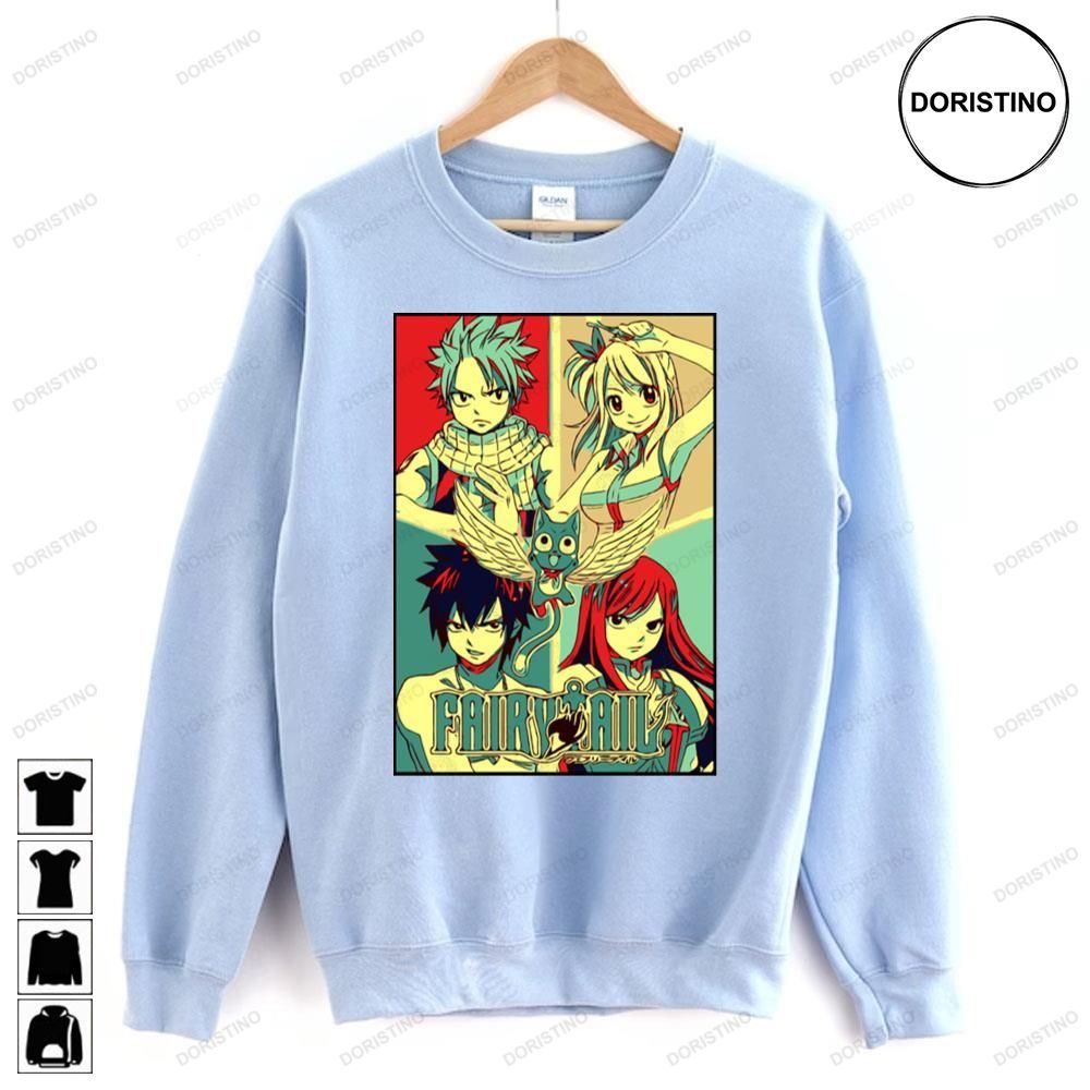Retro Art Fanart Fairy Tail Doristino Limited Edition T-shirts