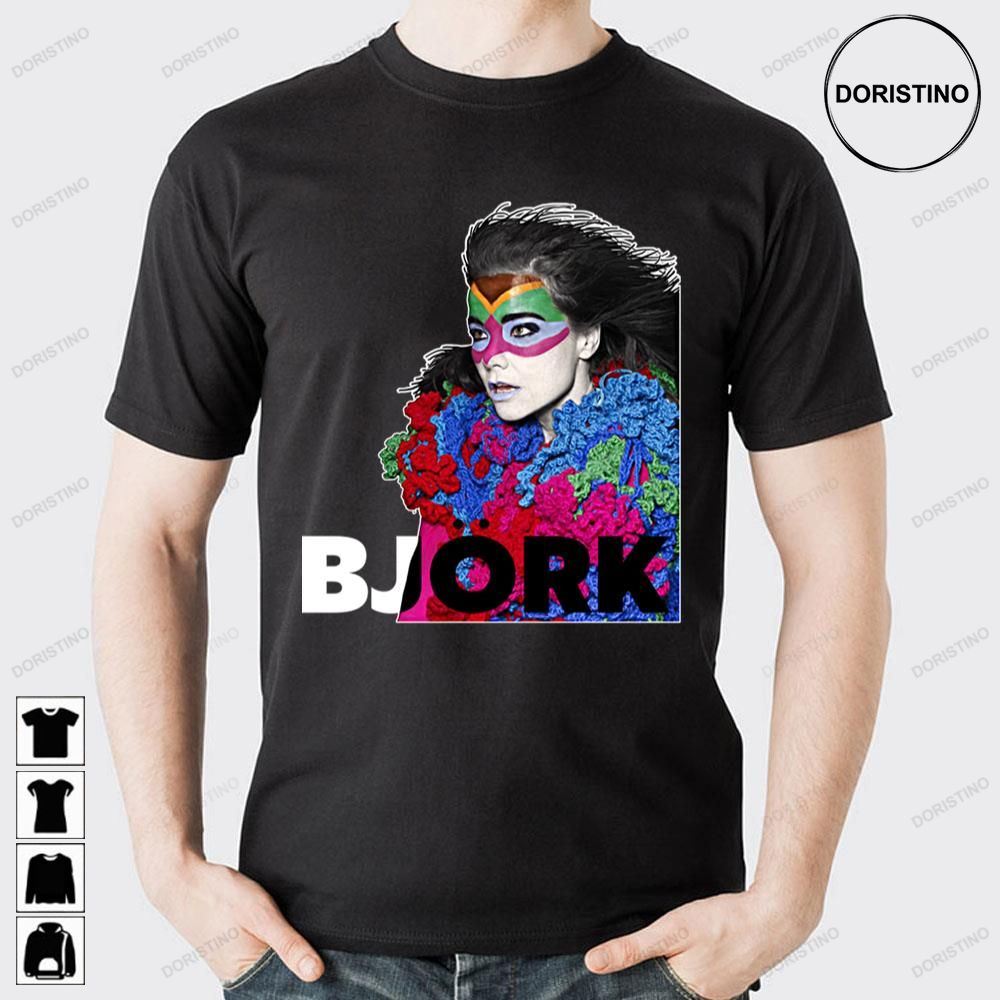 Retro Art Girl Bjork Doristino Awesome Shirts