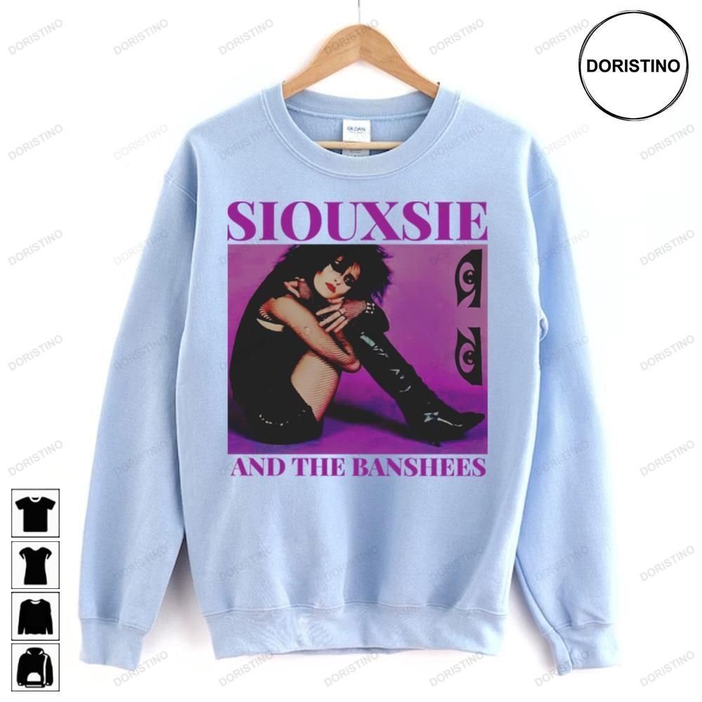 Retro Art Girl Member Siouxsie And The Banshees Doristino Awesome Shirts