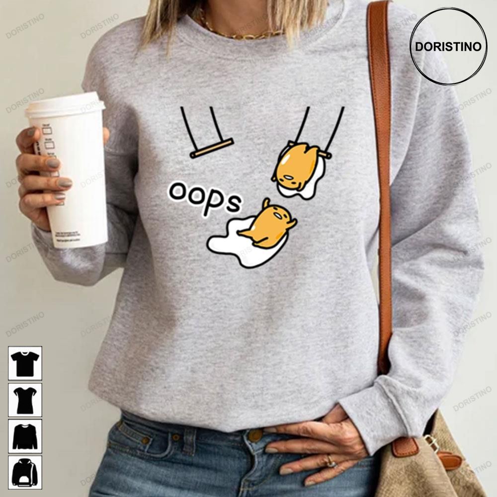 Oops Gudetama An Eggcellent Adventure Movie 2022 Limited Edition T-shirts