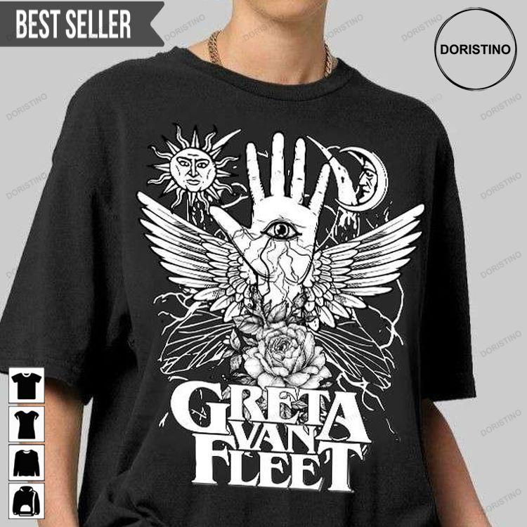 Greta Van Fleet Tour Strange Horizons Tour 2021 Tshirt Sweatshirt Hoodie