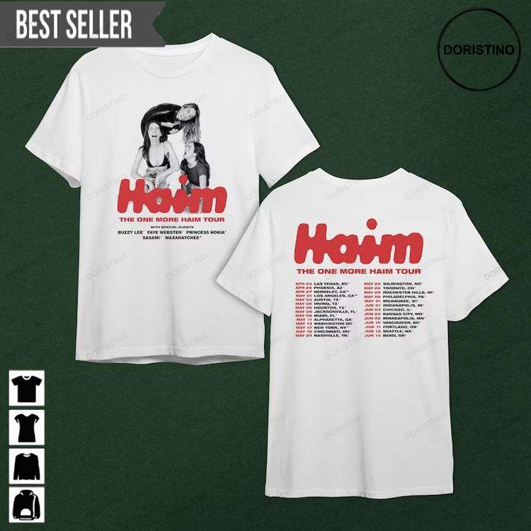 Haim Band The One More Haim Tour 2022 Concert Tshirt Sweatshirt Hoodie