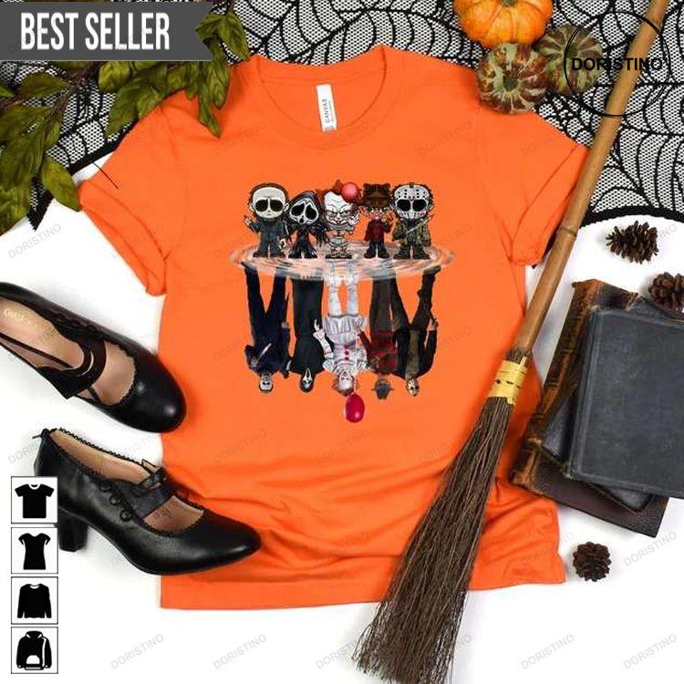 Halloween Horror Movie Killers Characters Hoodie Tshirt Sweatshirt