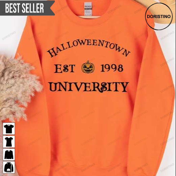 Halloweentown Est 1998 University Unisex Sweatshirt Long Sleeve Hoodie