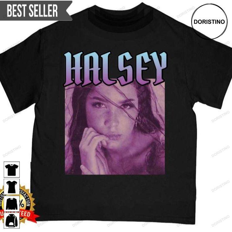 Halsey Vintage Unisex Hoodie Tshirt Sweatshirt