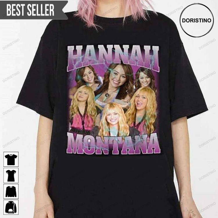 Hannah Montana Miley Cyrus Singer Tshirt Sweatshirt Hoodie