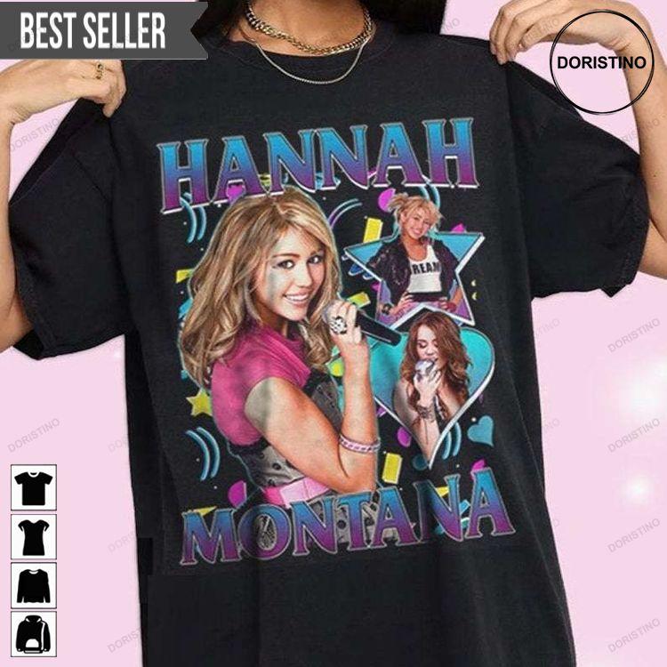 Hannah Montana Miley Cyrus Ver 2 Tshirt Sweatshirt Hoodie