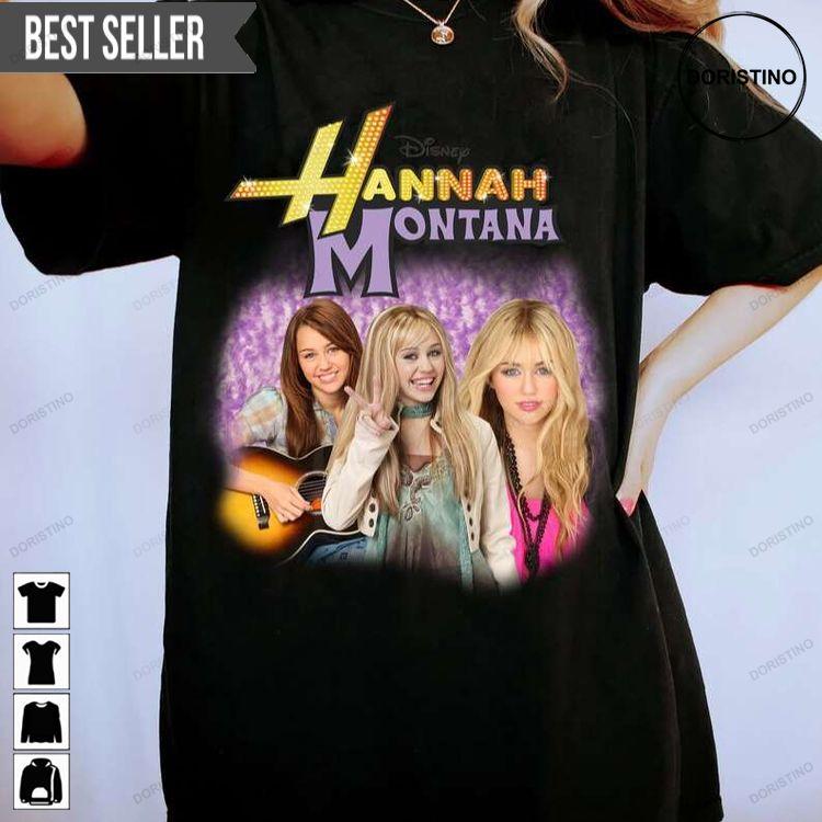 Hannah Montana Sitcom Miley Cyrus Singer Sweatshirt Long Sleeve Hoodie