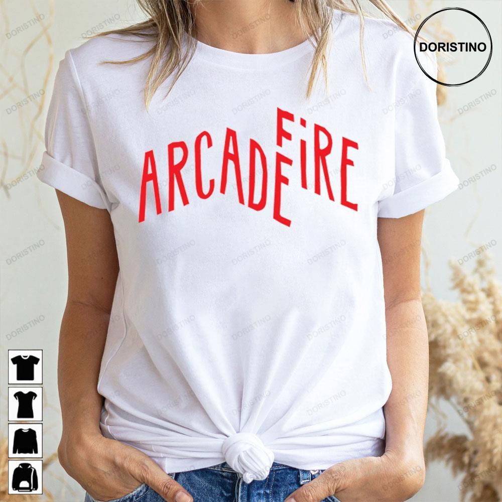 Red Arcade Fire Band Doristino Awesome Shirts