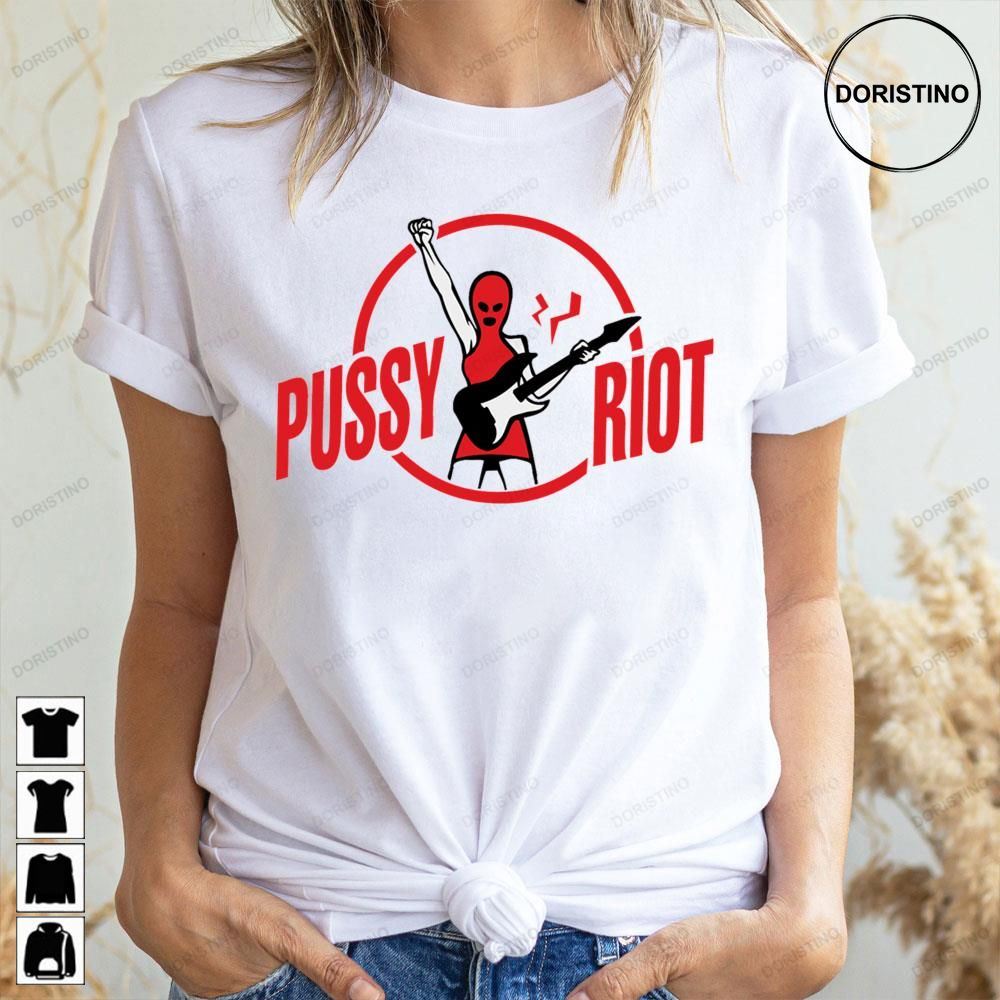 Red Art Go Pussy Riot Doristino Limited Edition T-shirts