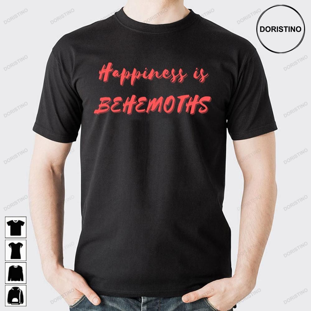 Red Art Happiness Is Behemoths Doristino Trending Style