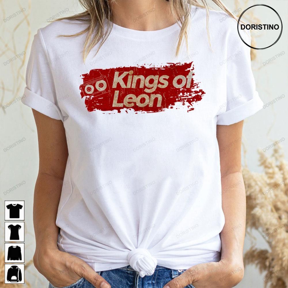 Red Art Kings Of Leon Doristino Limited Edition T-shirts