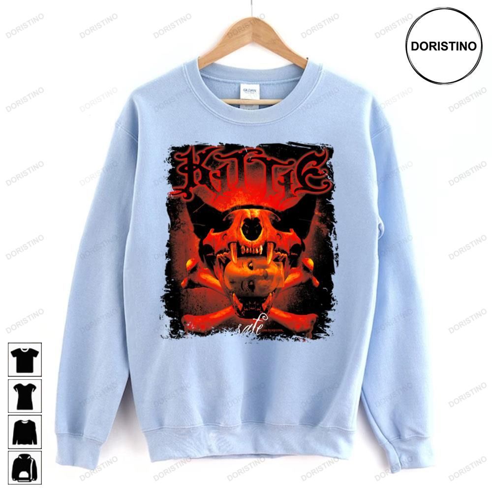 Red Art Skull Kittie Doristino Trending Style