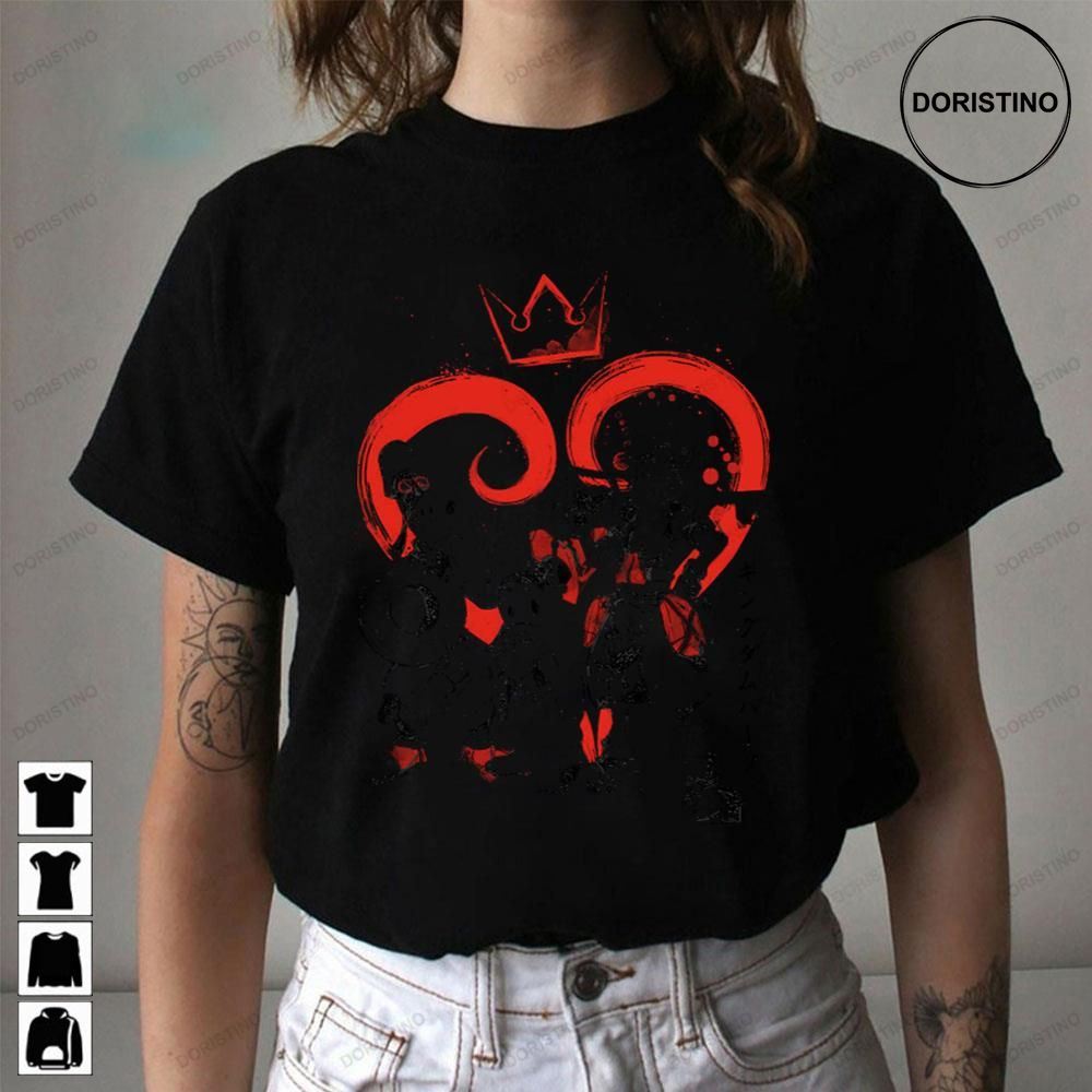 Red Art Sumie Kingdom Hearts Doristino Limited Edition T-shirts Red Art Sumie Kingdom Hearts Doristino Limited Edition T-shirts