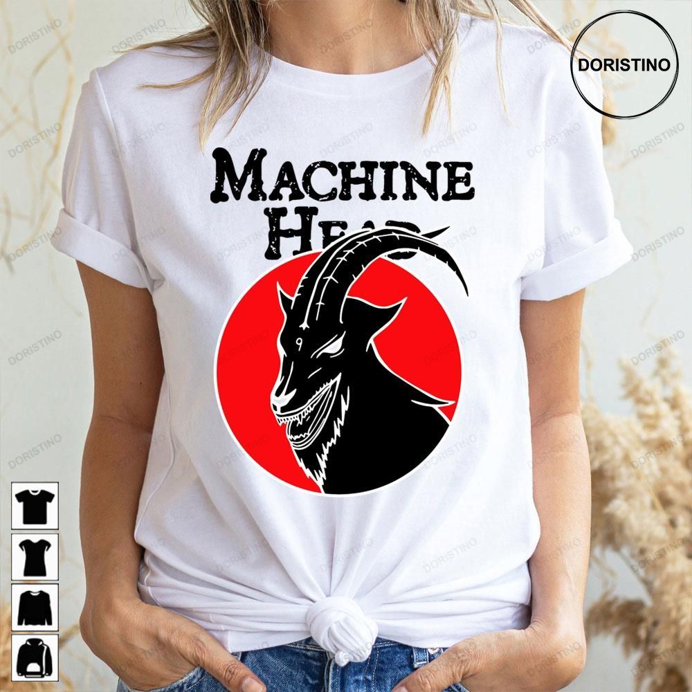 Red Black Art Aheupote Machine Head Doristino Limited Edition T-shirts