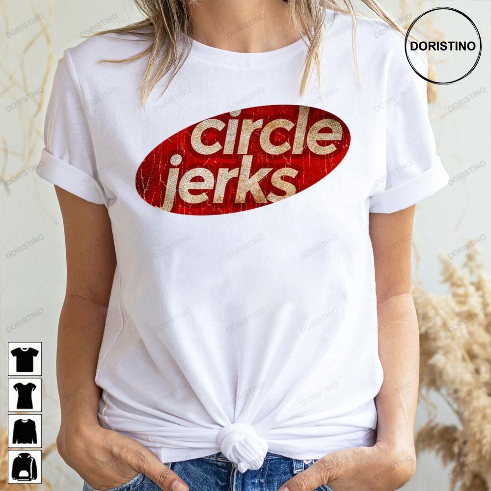 Red Elip Circle Jerks Doristino Limited Edition T-shirts