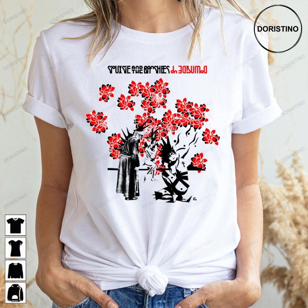 Red Flowers Siouxsie And The Banshees Doristino Limited Edition T-shirts