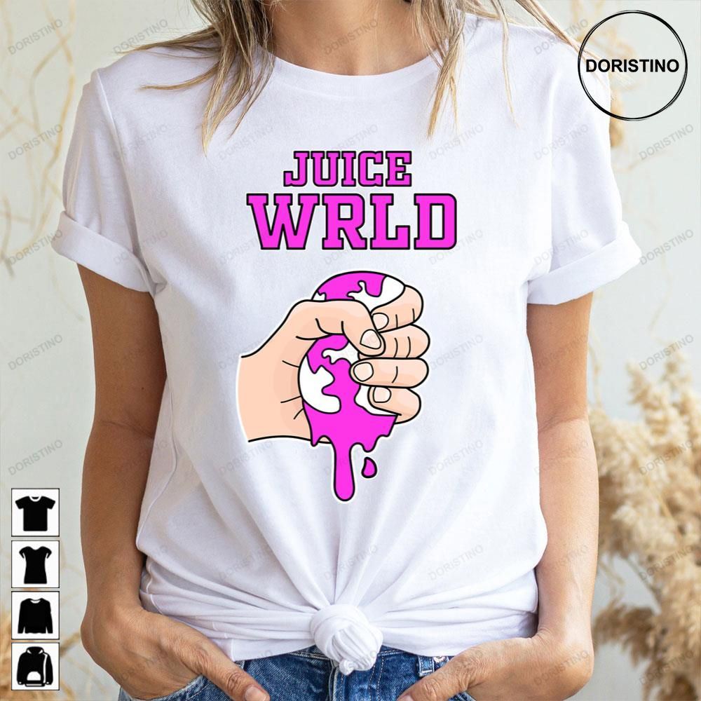 Retro Art Hand Juice Wrld Doristino Limited Edition T-shirts