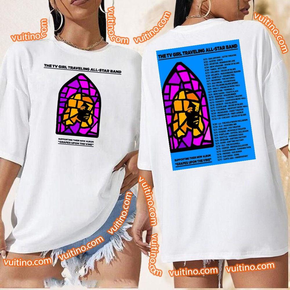 2023 Album Tv Girl Grapes Upon The Vine Double Sides Shirt
