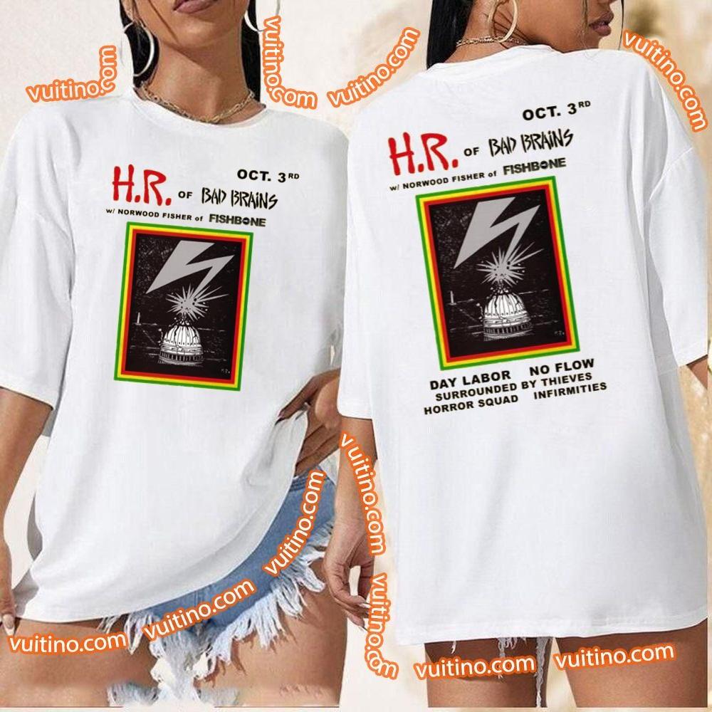 Art Hr Of Bad Brains Double Sides Apparel