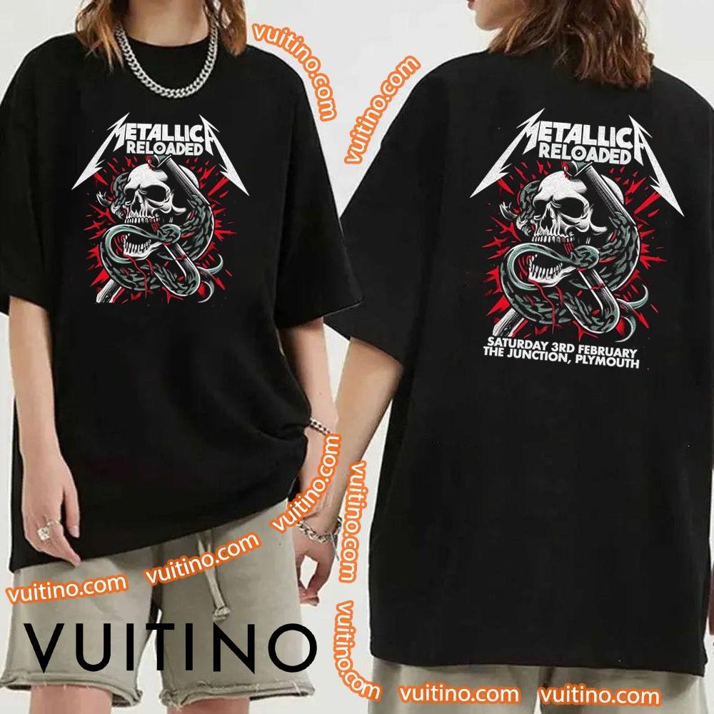 Art Metallica Reloaded This Saturday Is Sold Out Double Sides Shirt