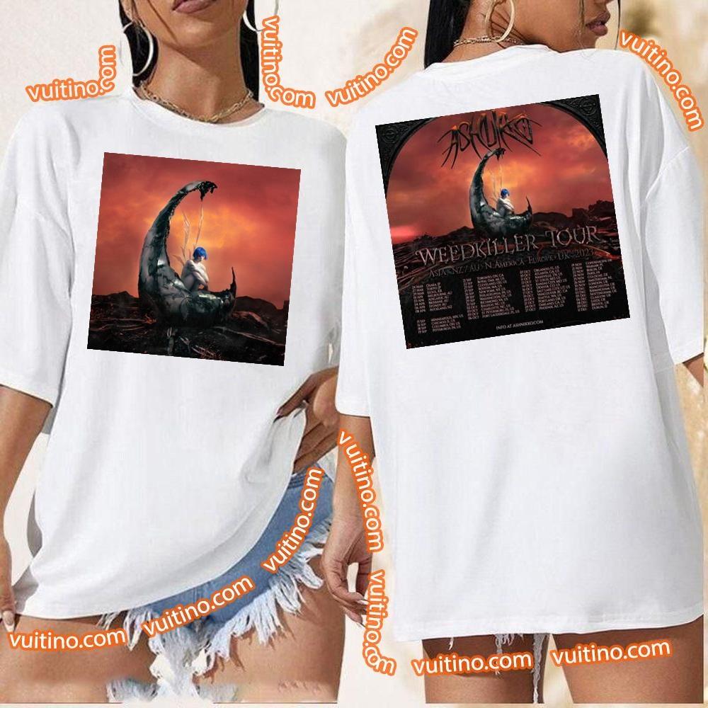 Ashnikko Weedkiller 2023 Album Double Sides Shirt