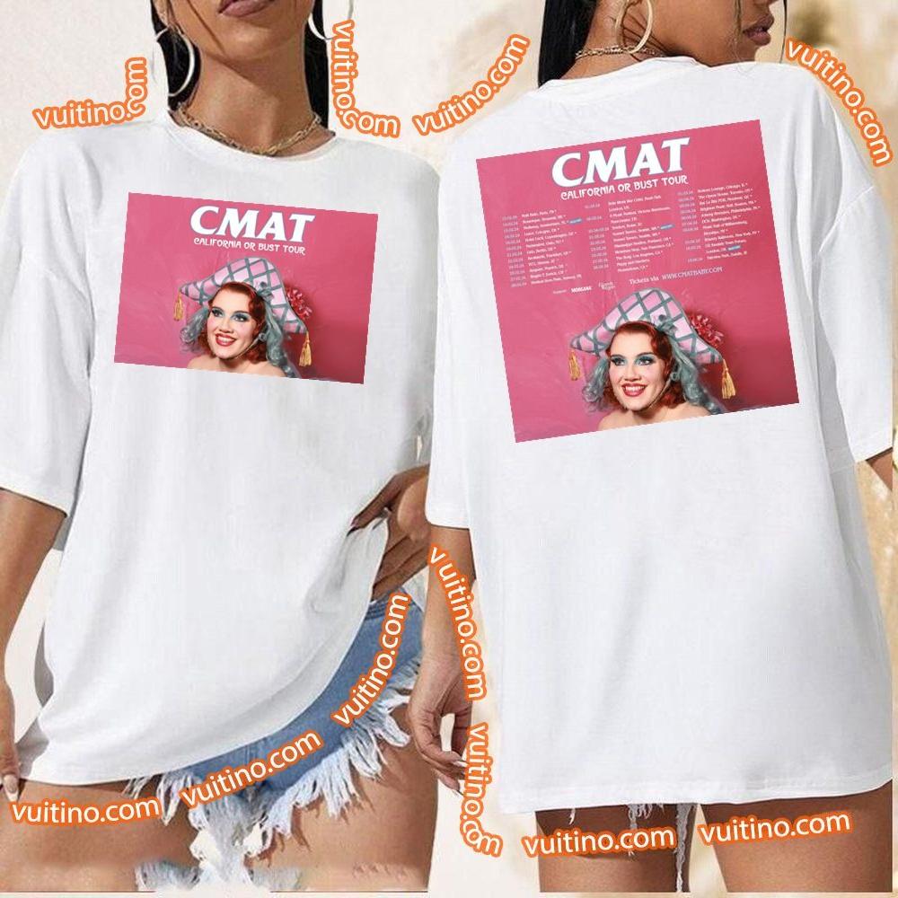 California Or Bust Tour Cmat Double Sides Merch