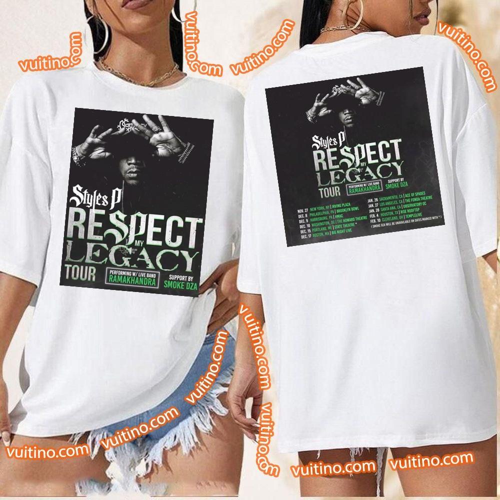 Canceled Styles P Farewell Tour With Ramakhandra 2024 Double Sides Merch