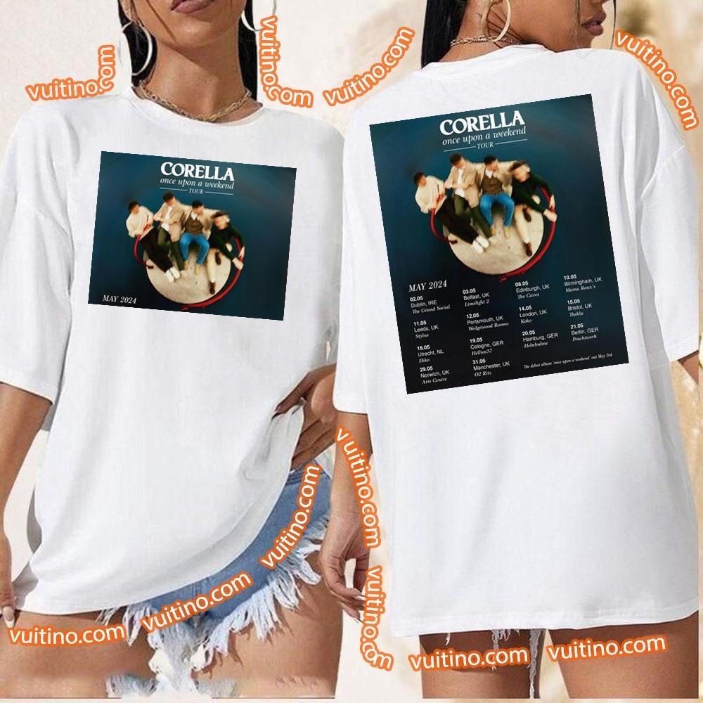 Corella Once Upon A Weeken Tour 2024 Double Sides Apparel