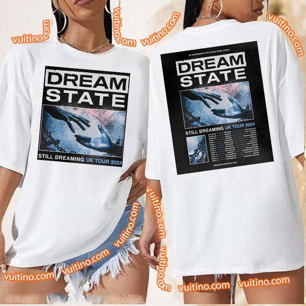 Dream State Still Dreaming Uk Tour 2024 Double Sides Shirt