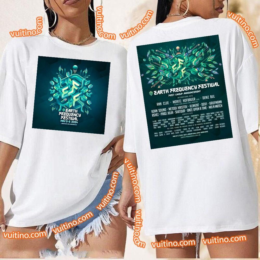 Earth Frequency Festival 2024 Double Sides Merch
