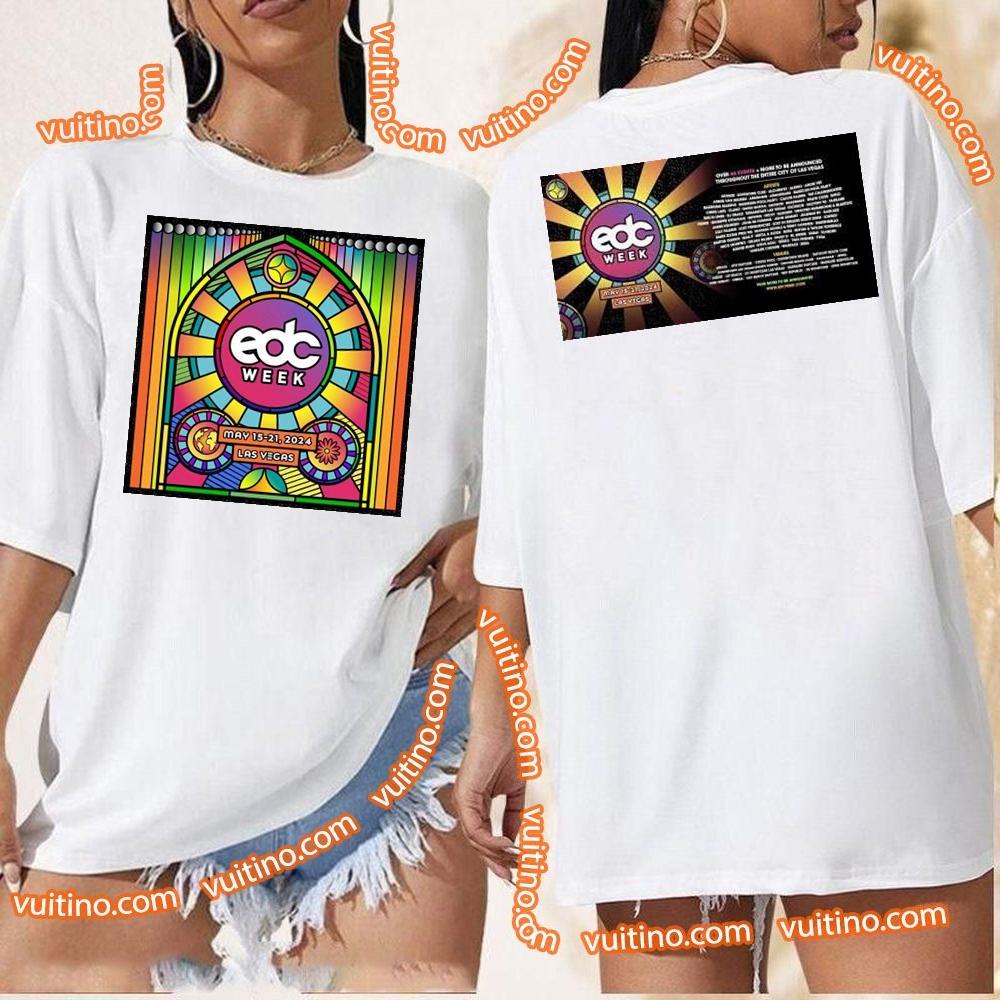 Edc Week 2024 Double Sides Apparel