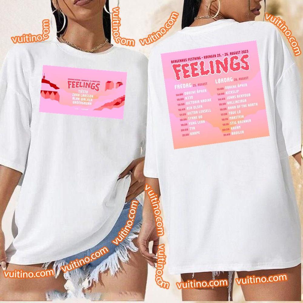 Feelings Festival 2024 Double Sides Shirt