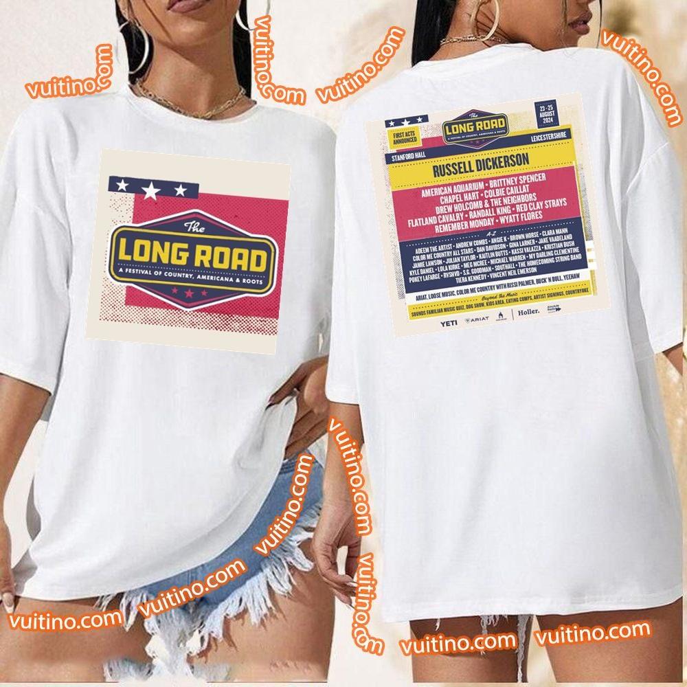 He Long Road Festival 2024 Double Sides Shirt