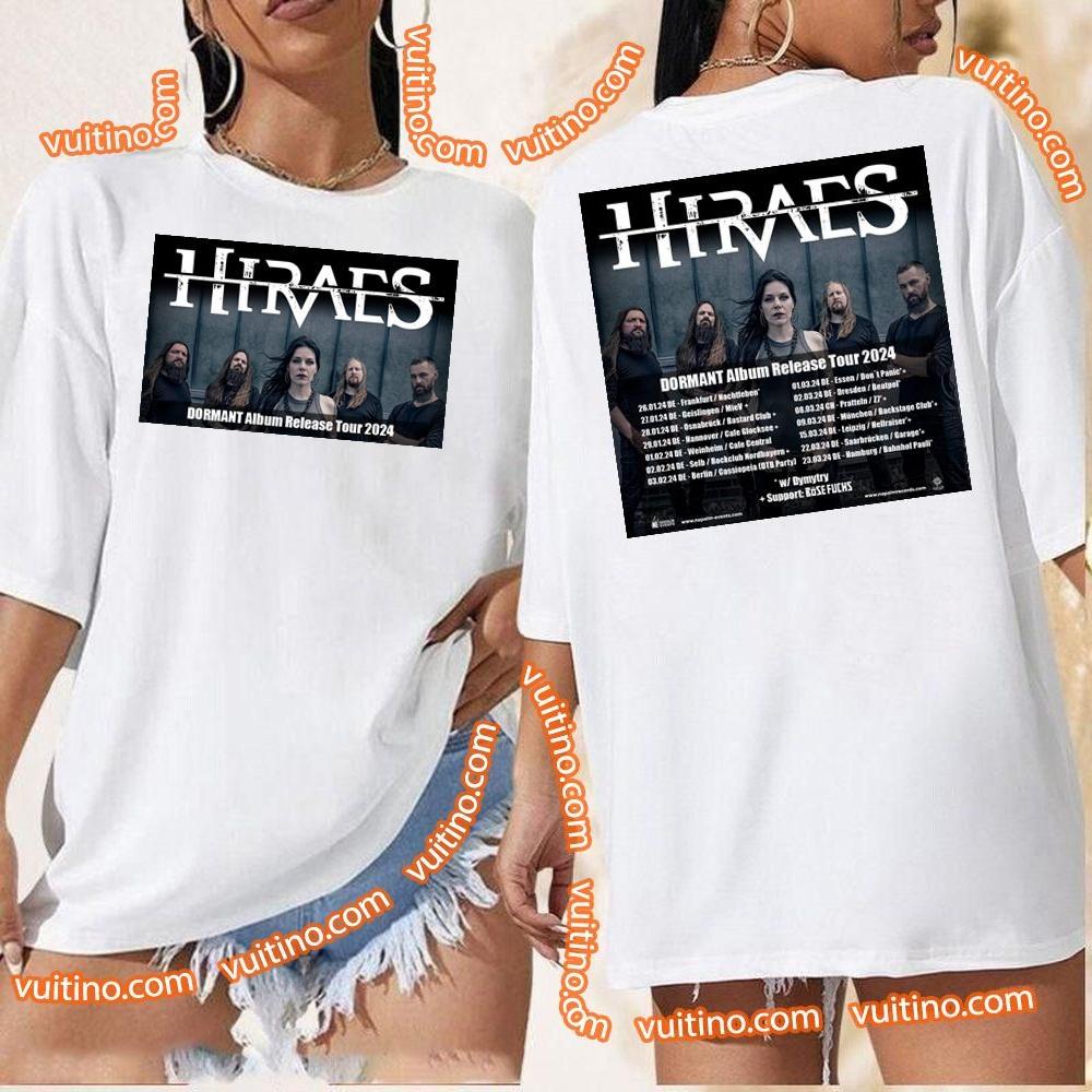 Hiraes Dormant Album Release Tour 2024 Double Sides Shirt
