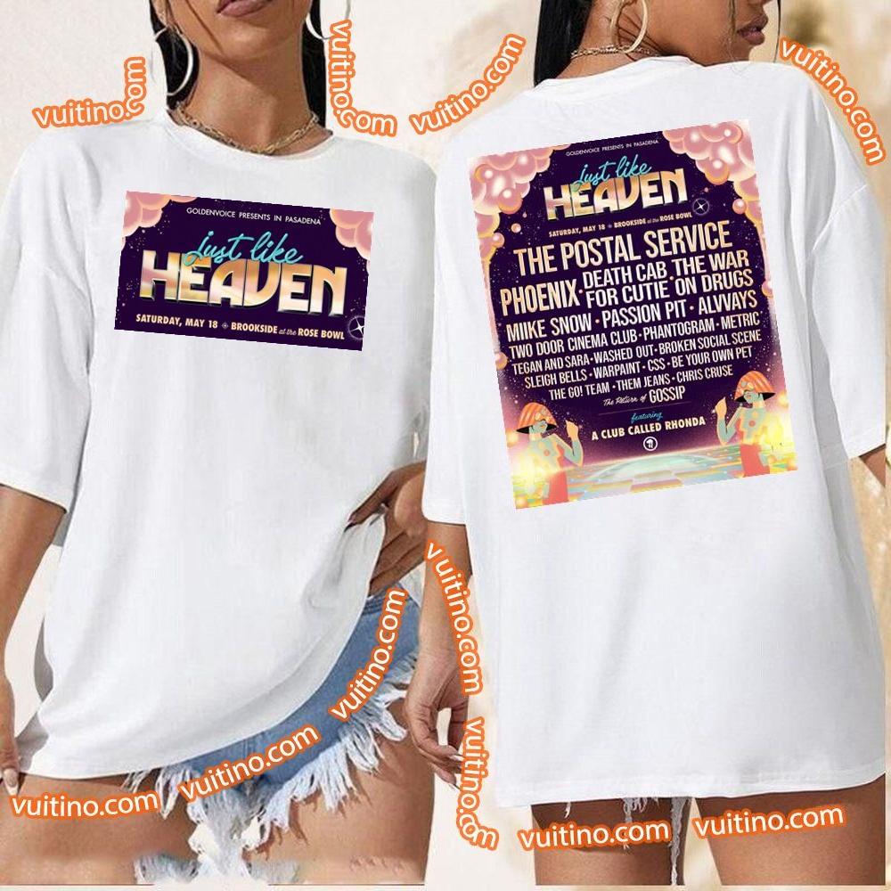 Just Like Heaven Fest 2024 Double Sides Shirt