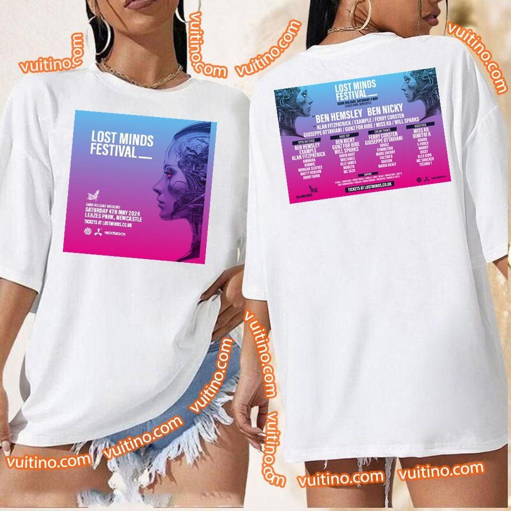 Lost Minds Festival 2024 Double Sides Shirt