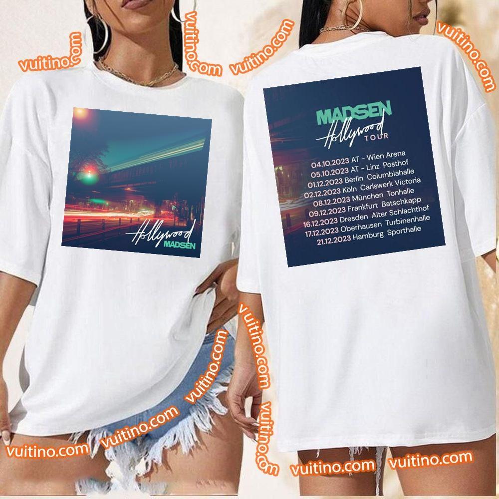 Madsen Hollywood 2023 Tour Double Sides Merch