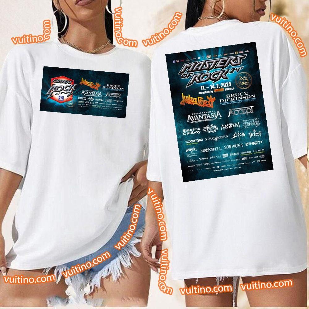 Masters Of Rock 2024 Double Sides Apparel