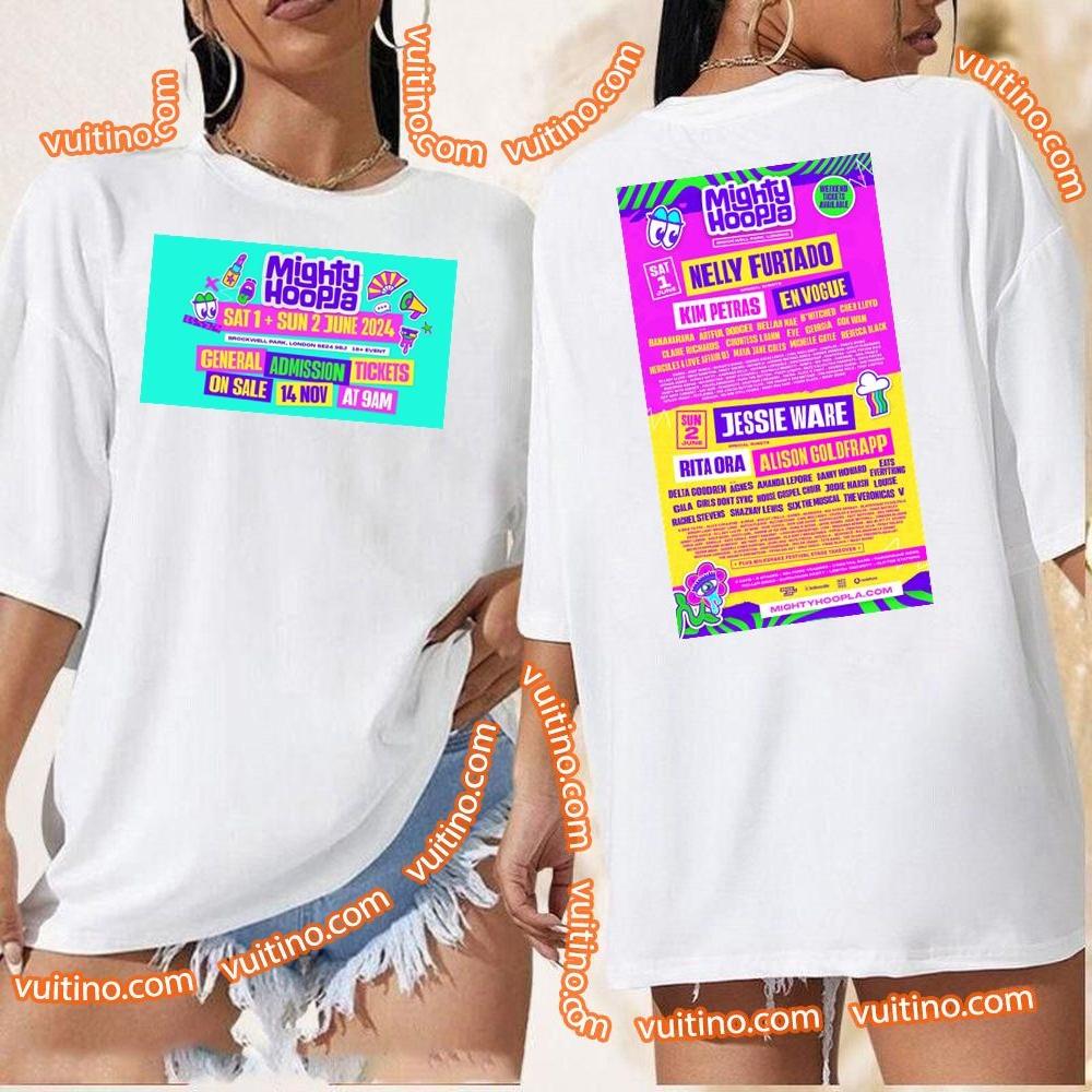 Mighty Hoopla 2024 Double Sides Merch